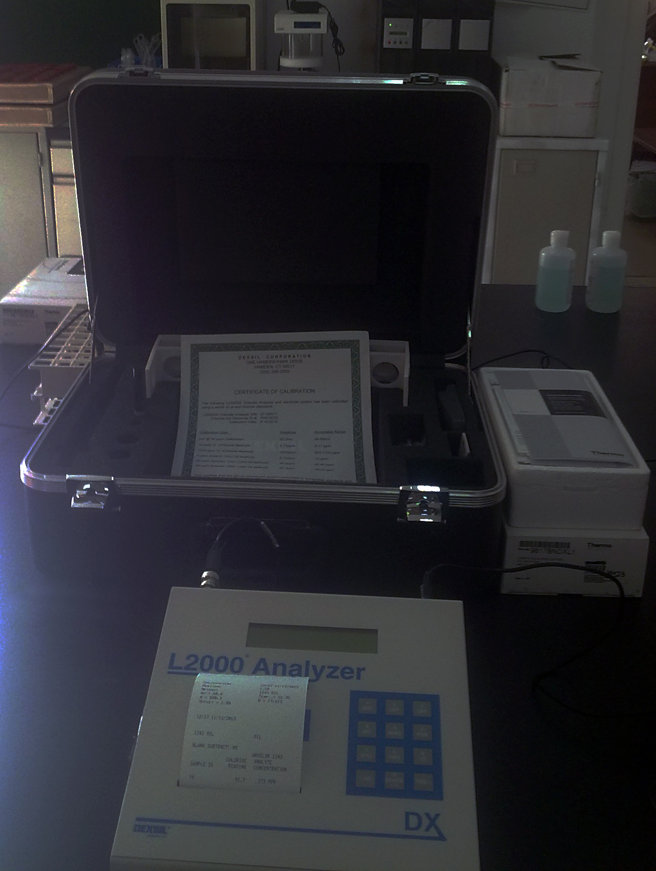 oil lab