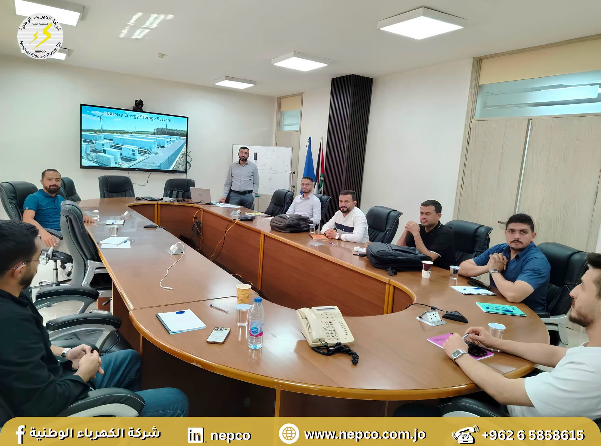 مركز التدريب الكهربائي يعقد دورة تدريبية متخصصة بأنظمة تخزين الطاقة واستخدا...